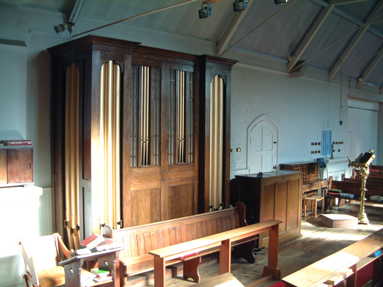 The church in 1990